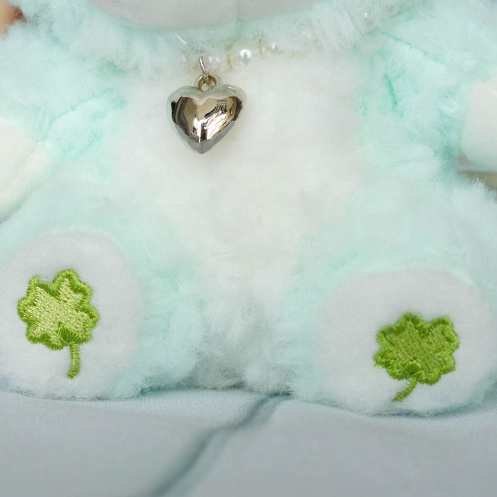 PP Cotton Little Sheep Plush Keychain Fluffy Soft Cartoon Animal Stuffed Doll Comfortable Portable Sheep Plush Keyring