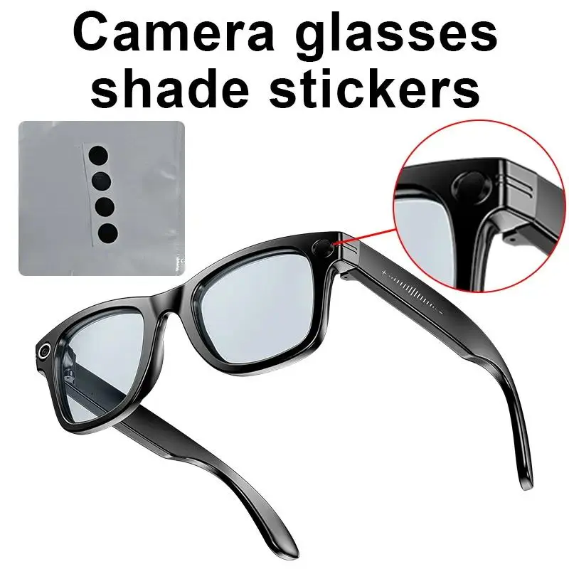 Smart Glasses Shade Stickers, Light Cover Dots for Camera Glasses, Compatible Accessories for Daily Use, Enhance Your Vision Comfortably