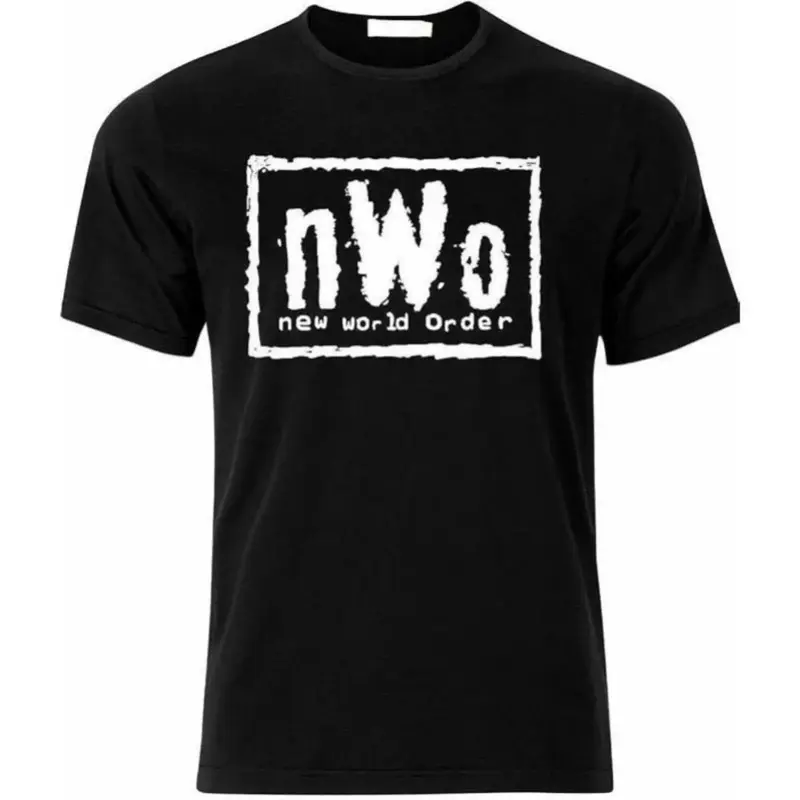 New World Order NWO T-Shirt for Men – WCW Wrestling 100% Cotton Tee #   cotton tee shirt #   graphic shirts #   men's t shirts #   casual streetwear top