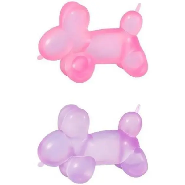 2PCS Balloon Dog Maltose Squishy Toys, oft Stretchy Maltose Stress Relief Squeeze Toys,Animal Sensory Fidget Toy , Anxiety Relief Party Favors Classroom Rewards，Balloon B