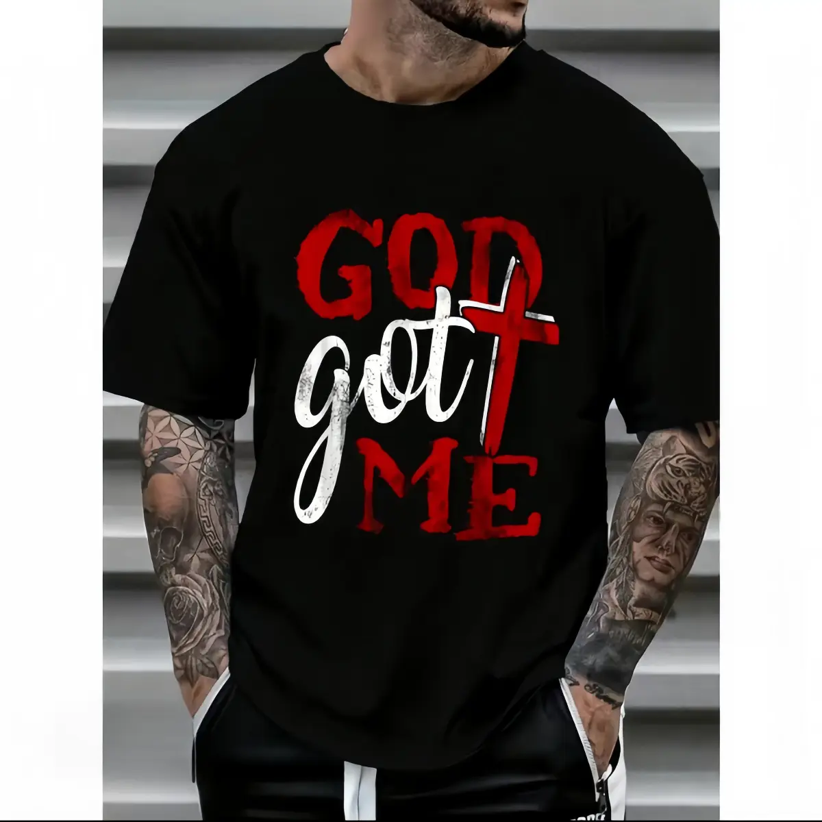 Men's Women's T-shirt Graphic Back Urban Style Inspirational Phrase Daily Fashion