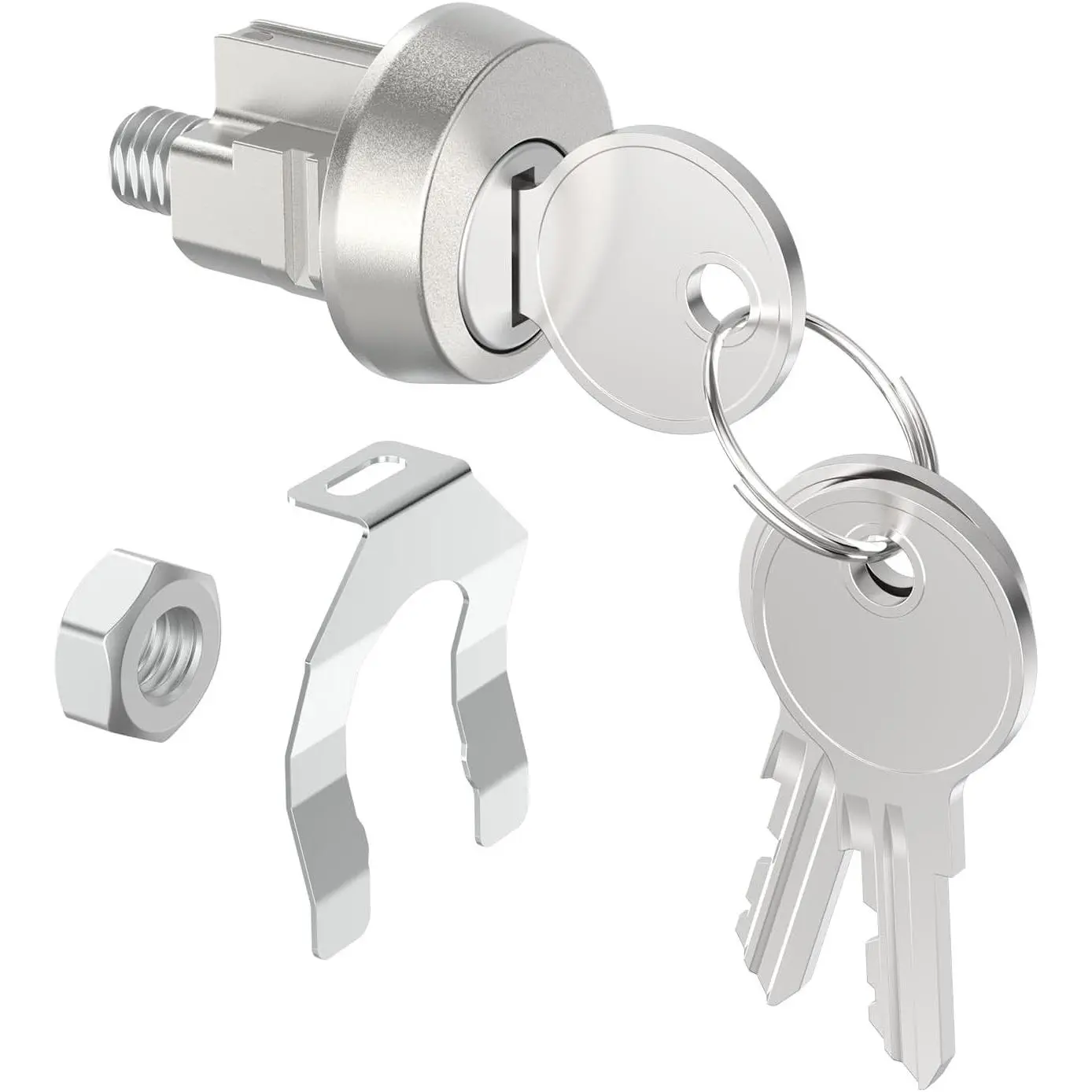 L-1172C Cam Mailbox Lock Replacement, Compatible with National C9100 & USPS Mailboxes, Includes 3 Identical Keys