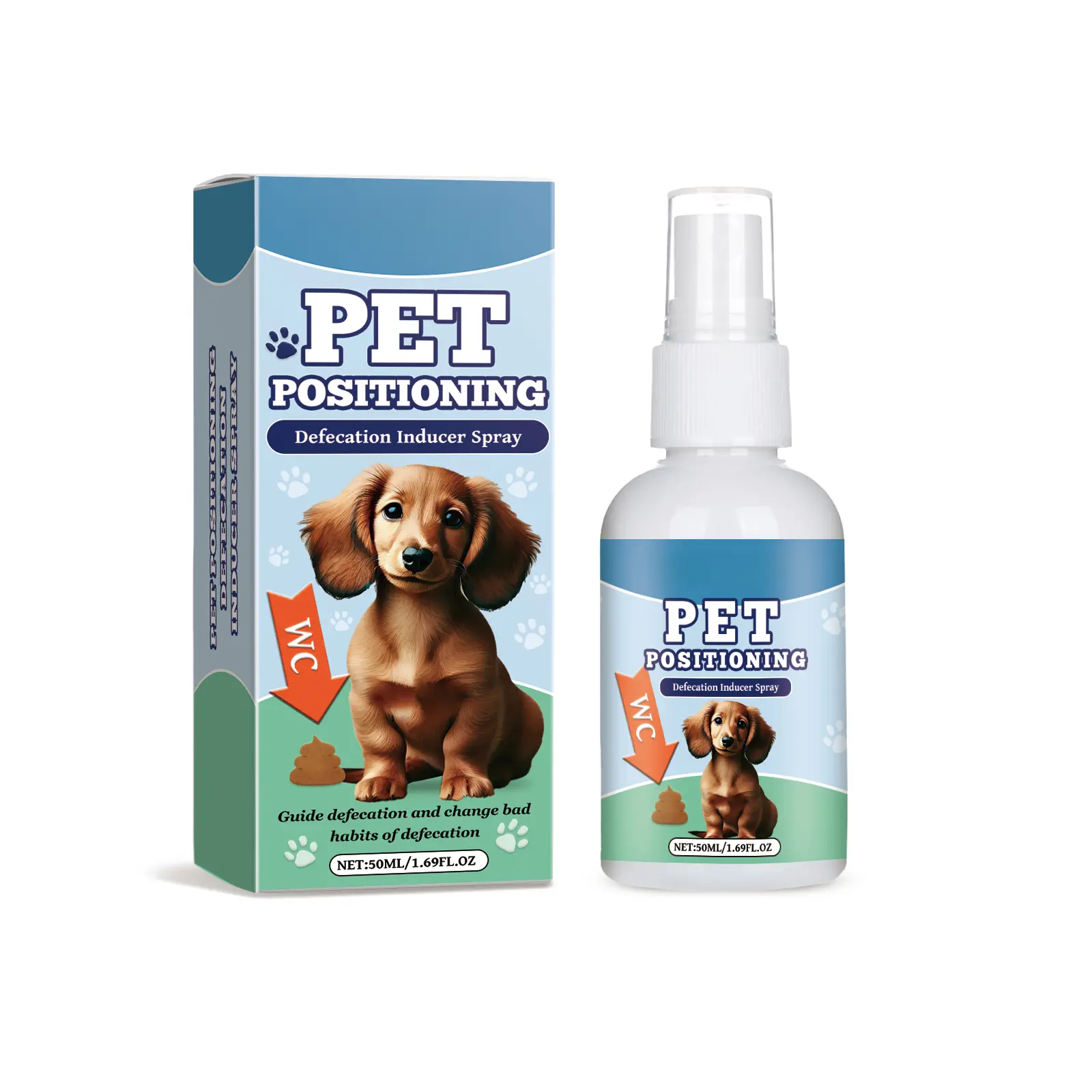 Dog Potty Training Attractant Spray - Gentle, Non-Irritating Potty Aid for Dogs, Guides Relief in Designated Areas Without Overwhelming Their Sense of Smell