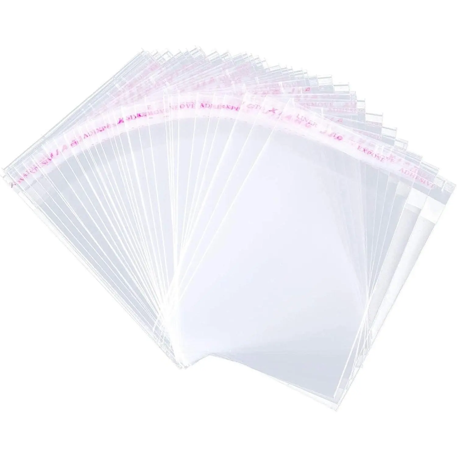 200 Pcs Cellophane Bags 2x3 Inches Self Sealing Cello Bags Small Clear Cookie Bag Adhesive Resealable Plastic Poly Cellophane Treat Bag for Candy Jewelry Gifts Decorative Favor