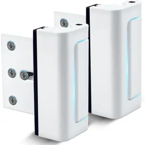2026 Dwell+Good Door Locks (2-Pack) - Easy To Install Aluminum Home Security Door Locks for Front Door - Child Proof Door Lock for Kids Safety- Withstand 800 lbs of Force & Tamper Proof Top Door Lock Latch
