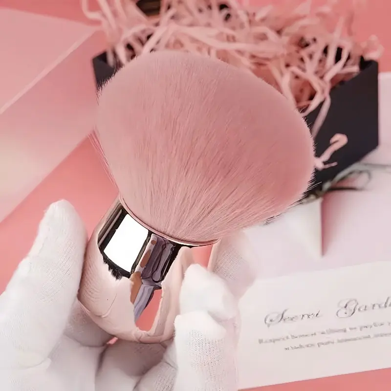 Soft Gentle Bristle Nail Dust Brush, Professional Nail Art Powder Remover, Reusable Easy Clean Manicure Pedicure Tool, Salon Home Use