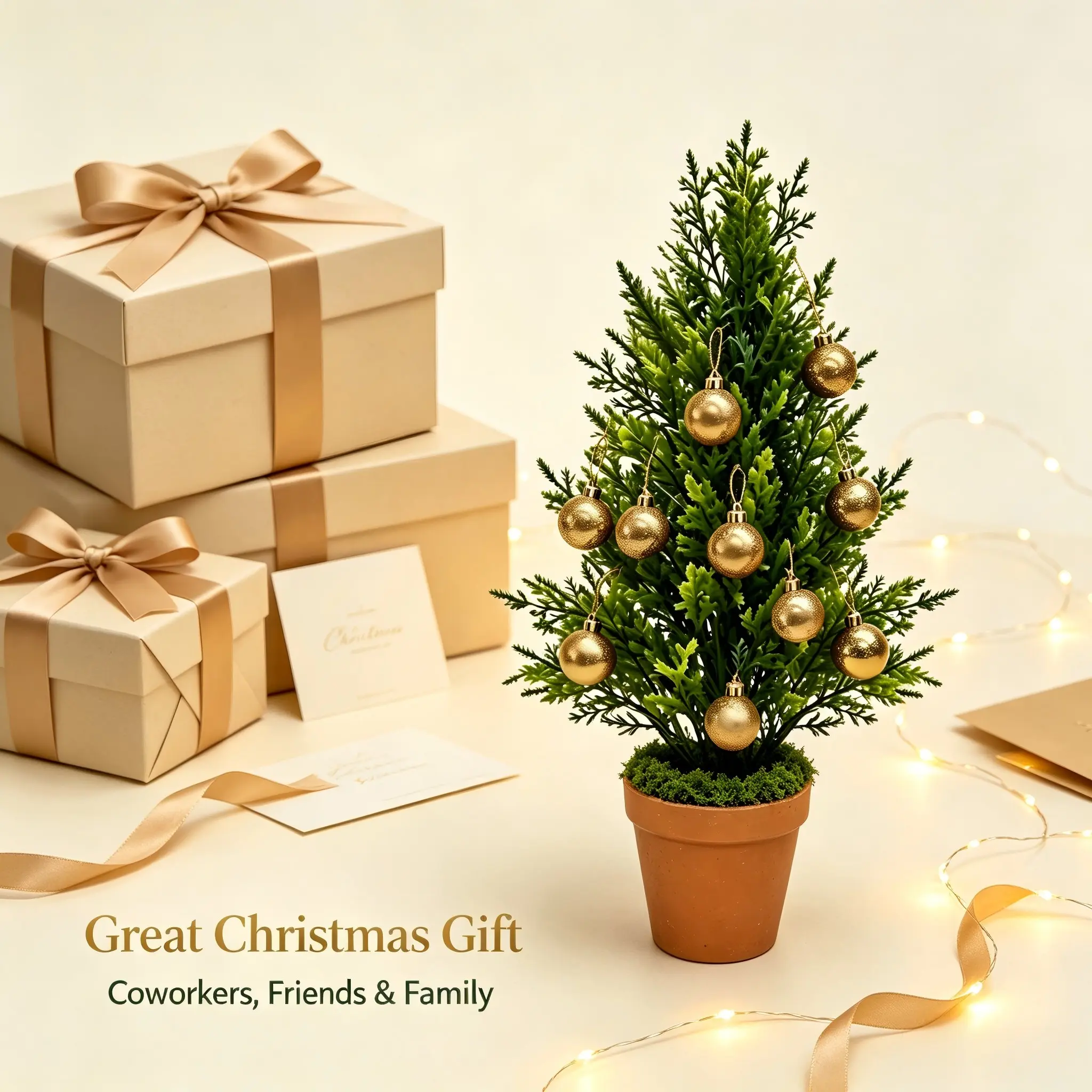 Luxury Christmas Tree Set with Ornaments, Pot, Moss, Complete Artificial Christmas Tree, Perfect for Winter DIY Home Decor, Holiday Party Centerpiece