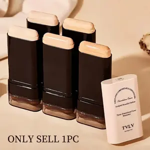 2-In-1 Concealer Foundation Stick, Waterproof & Sweatproof, Long-Lasting Coverage, Perfect for Dark Circles, Ideal for Daily Use