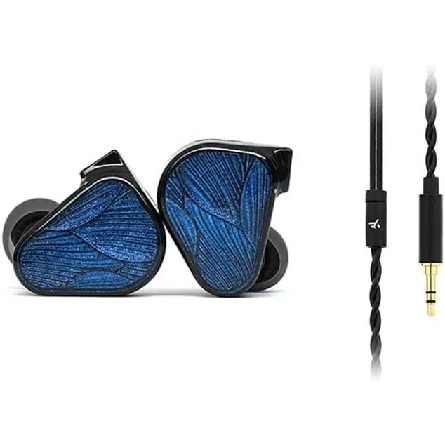 x Crinacle Zero:BLUE2 Dual Dynamic Drivers in-Ear Headphone with Detachable Cable (3.5mm)