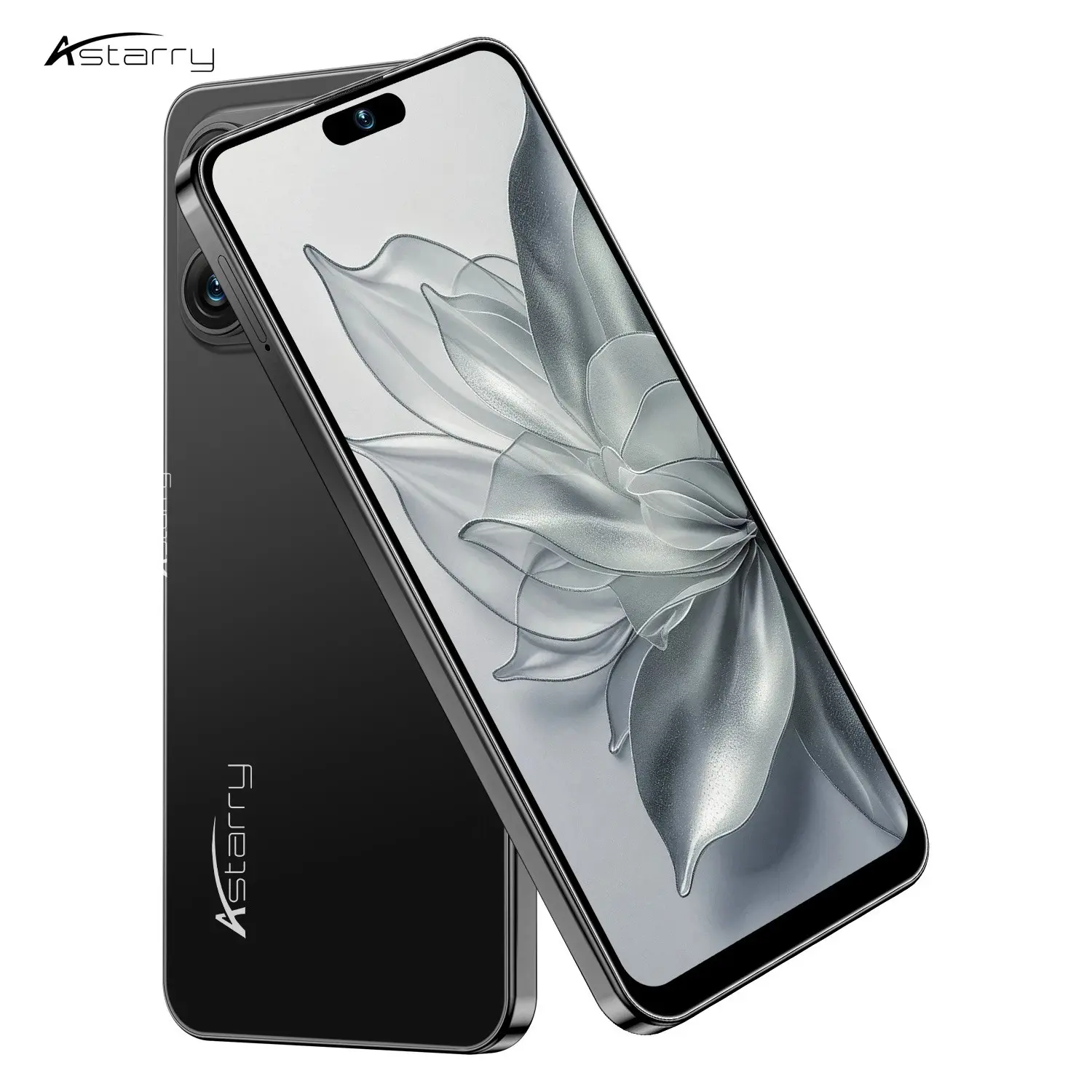 Astarry 17 Pro Max Smart Phone 6+64GB Large Memory MTK6762 Octa Core Processor Android 12.0 System 16+20MP One Click Shooting 6.93 Inch Full Screen 5000mAh Long Lasting Battery 4G Network Phone Dual Card Dual Standby Face Unlock Phone