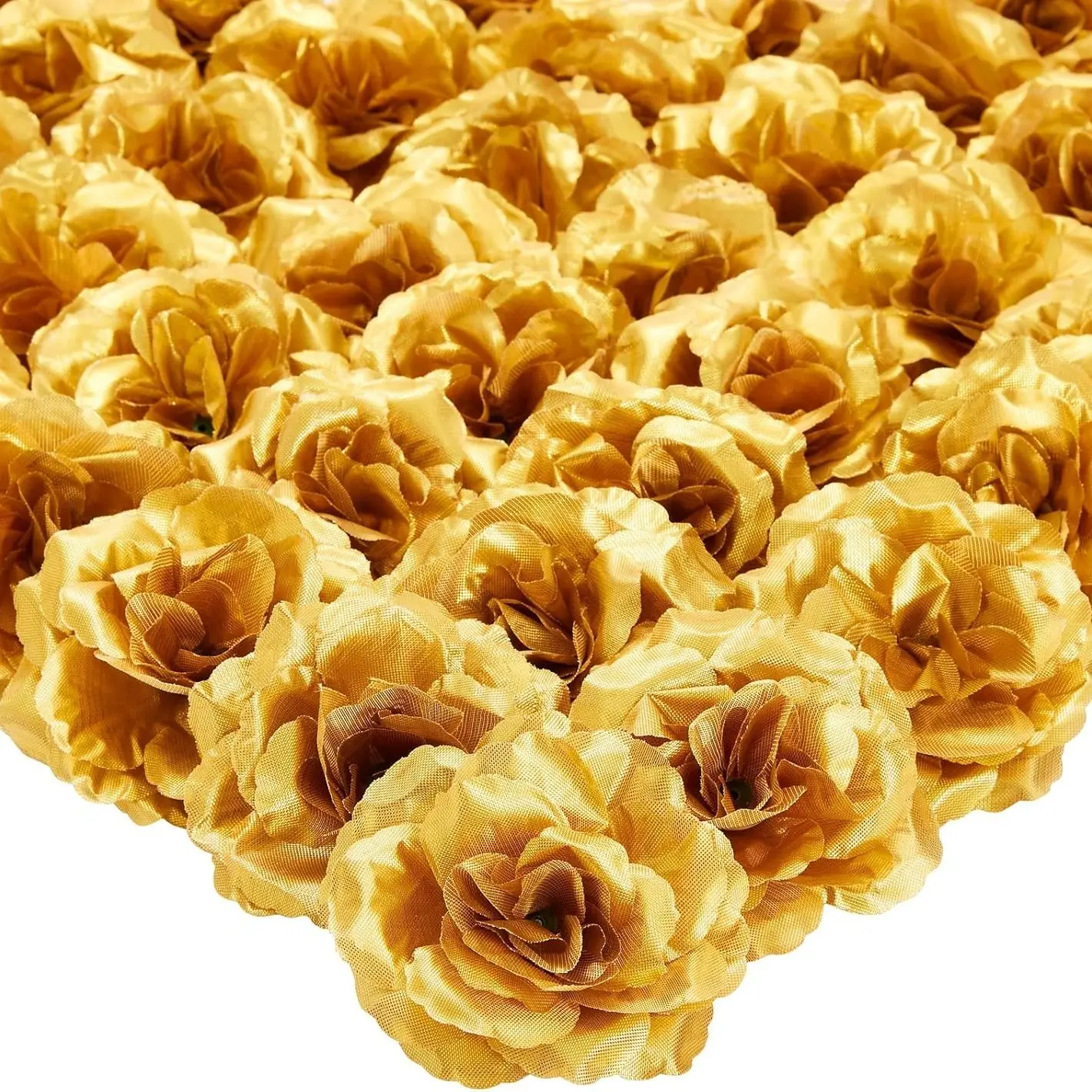 Artificial Rose Heads, Baby Shower Fake Roses, Christmas and Valentine's Day Decorations, DIY Project Supplies, Elegant Floral Accents