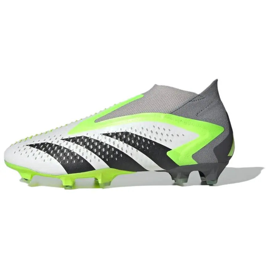 Adidas Predator Accuracy Soccer Cleats - Men's & Women's Lightweight Comfort, Anti-Slip Durability, White & Black Trending Maison Mihara House White Official Cleats for Soccer