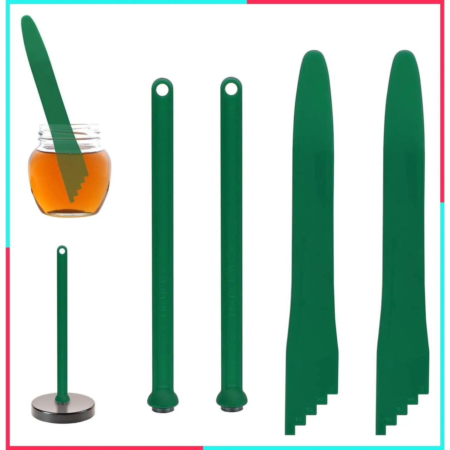 Canning Kit with Magnetic Lid Lifter and Bubble Popper Headspace Tool