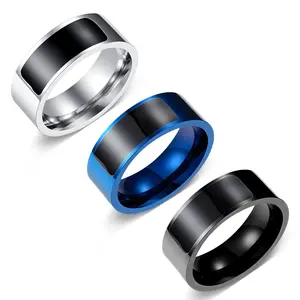 A New NFC Smart Ring Made of 316 316 316 Stainless Steel, This Stylish Wearable Jewelry Is Suitable for Both Men And Women. It Features a Versatile Punk Style, Making It a Cool And Eye-Catching Accessory for Everyday Use