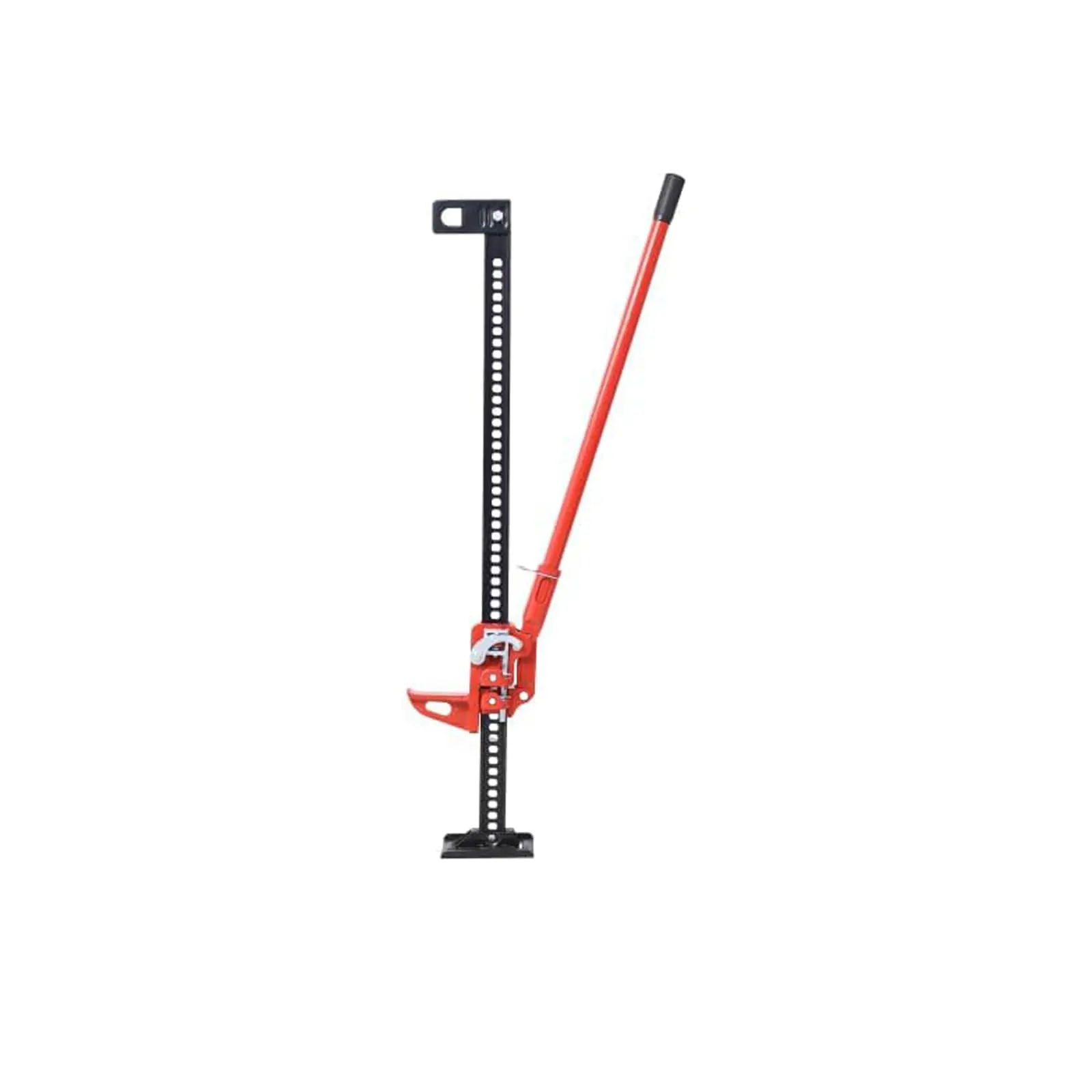 33 Inch Heavy Duty High Lift Farm Jack, 7000 LBS Capacity Ratcheting Off-Road Jack, Adjustable Lifting Range 4.92"–25.98", Bumper Lift Jack for Tractor, Truck & SUV