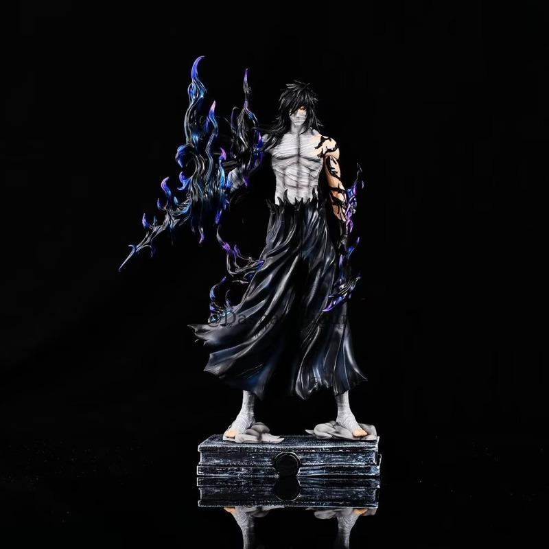 Gk Bleach Mugetsu Ichigo Action Figure Statue Desktop Ornaments PVC Collection Anime 33cm Kurosaki Ichigo 1.0 Figures Model Toys
