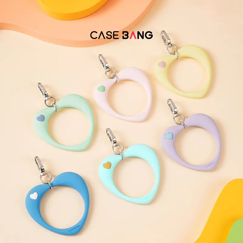 CASEBANG Heart Loop Bracelet Wrist Strap,compatible with all phones and cases