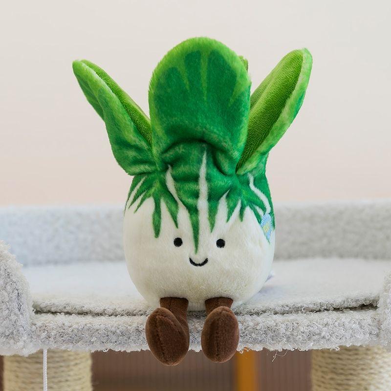 Ecological Vegetables and Fruits Plush Toys Simulation Vegetables Broccoli Cabbage Garlic Dolls Children's Grab Dolls Gifts