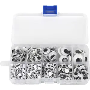 750 count Wiggle Eyes Self-Adhesive Googly Eyes, 4mm~18mm