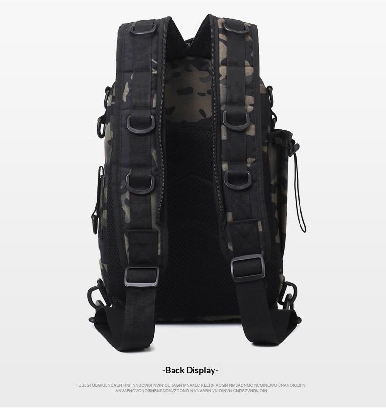 Multifunctional Tactical Backpack Outdoor Large Capacity Travel Sports Hiking Bag Multi-compartment Lure Fishing Bag