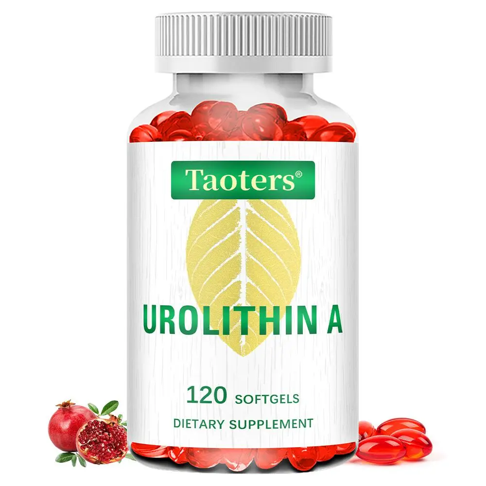 Taoters Urolithin A Health Supplement,Supports Daily Energy Levels and Skin Health,120 Capsules