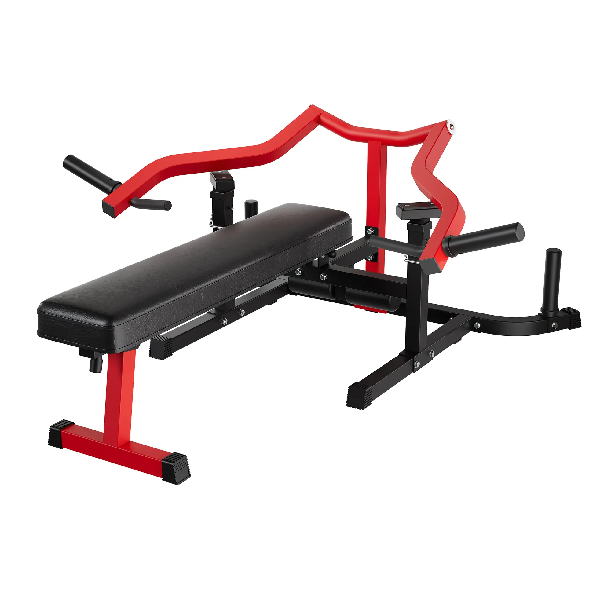 Adjustable Chest Press Machine for Home Gym – 3-in-1 Bench Press with Independent Converging Arms – Flat/Incline/Decline Positions – 450LBS Max Load – Full Body Workout