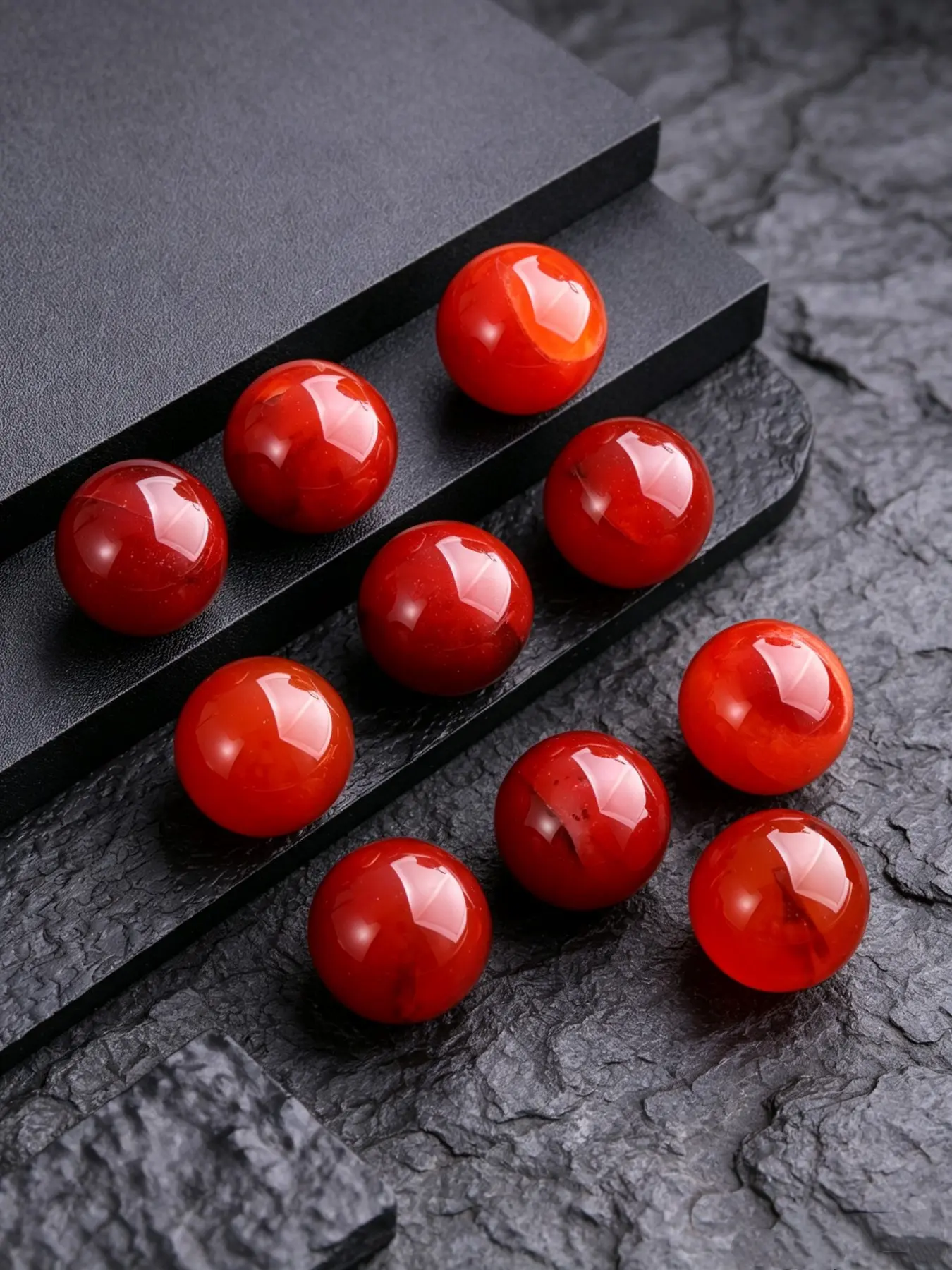 10pcs 20mm Feng Shui Balls, Natural Agate & Crystal Orbs, Home Decor, Party Decoration, DIY Jewelry Accessories, Garden & Fish Tank Ornament, Yoga Meditation Gift
