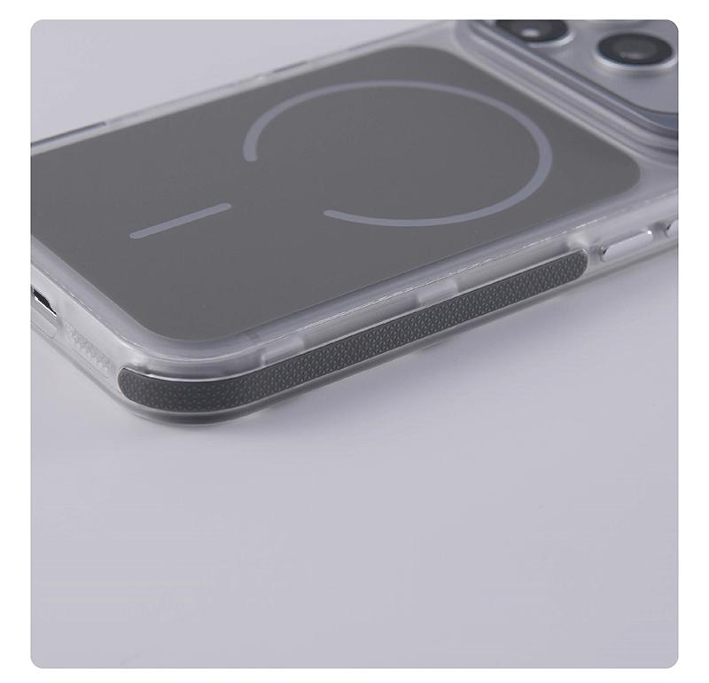 MagSafe Compatible iPhone  with Camera Stand & Shockproof Bumper |     Clear Protective Cover for iPhone 12 13 14 15 16 17 Pro Max Plus Air Anti-Scratch & Drop Protection mobile phone  soft female case dustproof phone case trendy aesthetic anti-fall fully