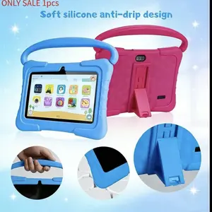 2026 New 7-Inch Android Tablet, Shockproof Case, 1gb+16GB, Wi-Fi, Parental Control, Dual Cameras, Bluetooth-compatible, Education, Blue/, Eye Protection, Gift