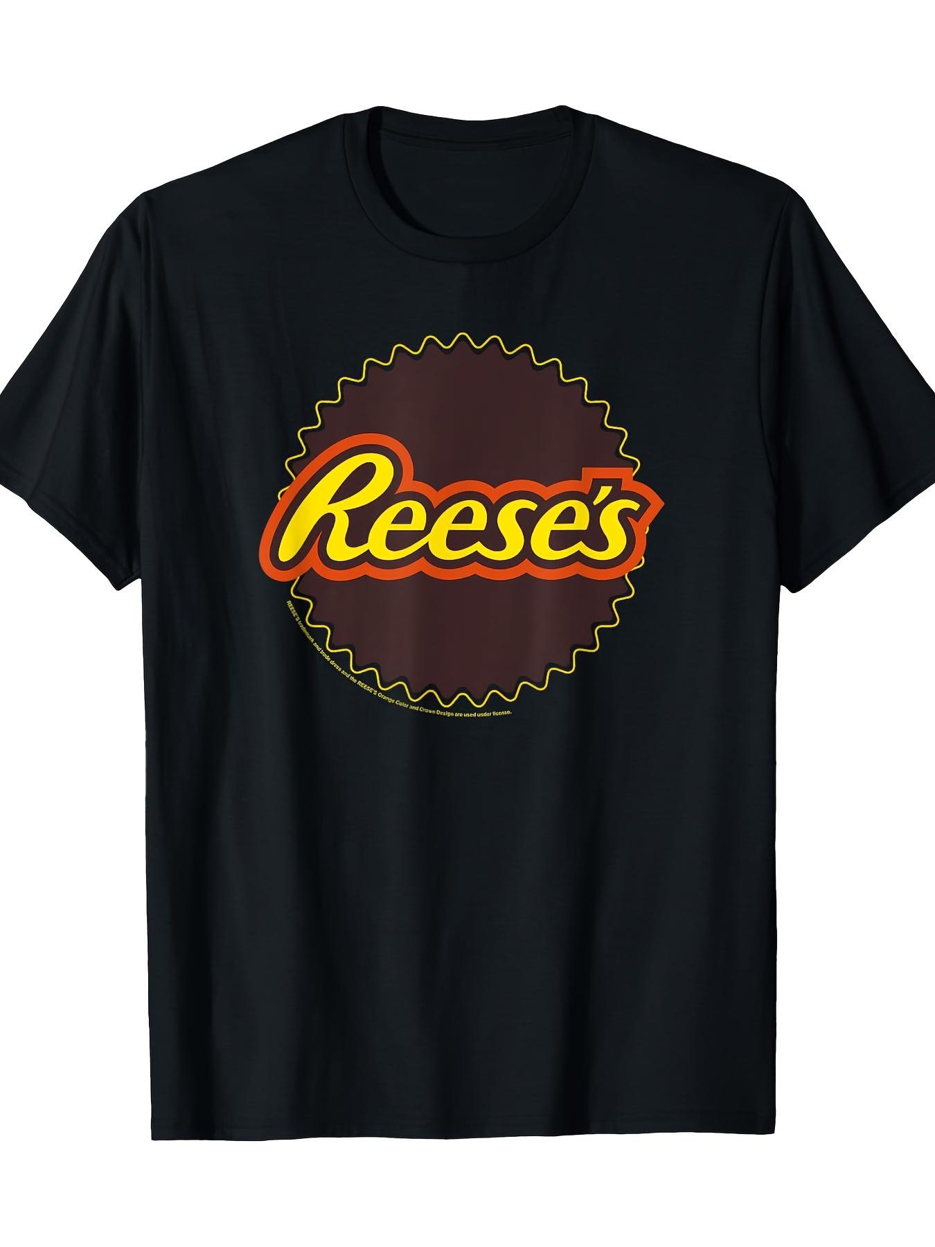 Reese Peanut Butter Cup Contour Highlight Logo T-shirt 220g 100% cotton T-shirt200G pure cotton