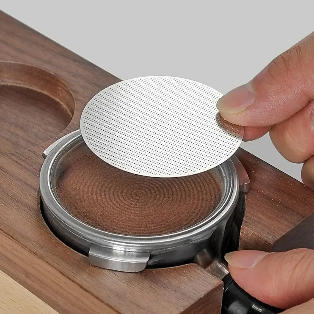 Espresso Puck Screen 0.2mm Reusable Coffee Filter for 51mm 54mm 58mm Portafilter, 51mm 53.5mm 58.5mm Barista Accessory