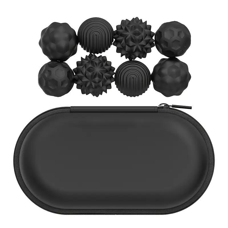 Silicone Magnetic Fidget Ball Set, 8pcs/set Fidget Relaxation Toys with Elastic Texture & Assorted Colors, Stress Relief Toys for Adults & Teens, Sensory Bundle, Stress Relief Fidgeting, Stress Relief Gadgets, Stress Relief Tools, Sensory Stress Reliever