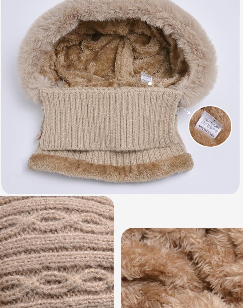 Windproof Balaclava for Men and Women, Cold Weather Face Mask, Ski Mask and Winter Hat for Outdoor Sports Protection