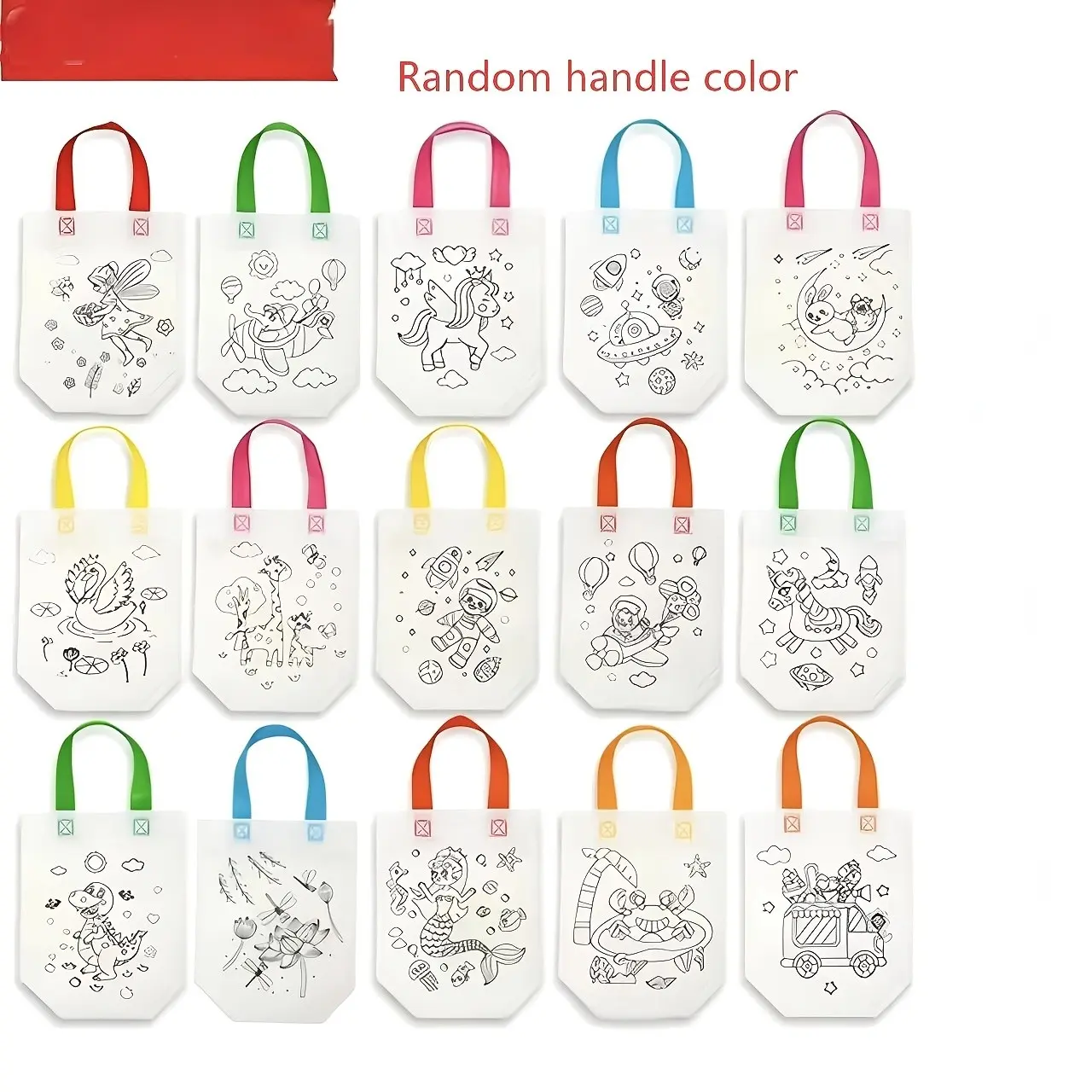 20pcs Non-Woven Gift Packaging Bags, Durable Reusable Storage Solution, Ideal for Gifts & Presents, Eco-Friendly Material