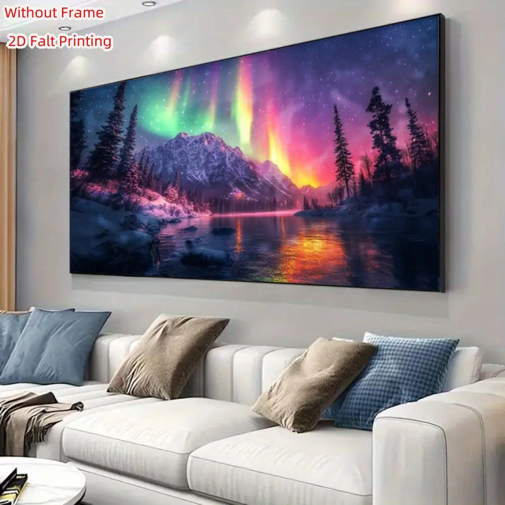 Large Size Diamond Painting Kit, DIY Full Circle Diamond Art, Home Decor for Living Room, Bedroom, Hallway, Perfect Gift for Holidays