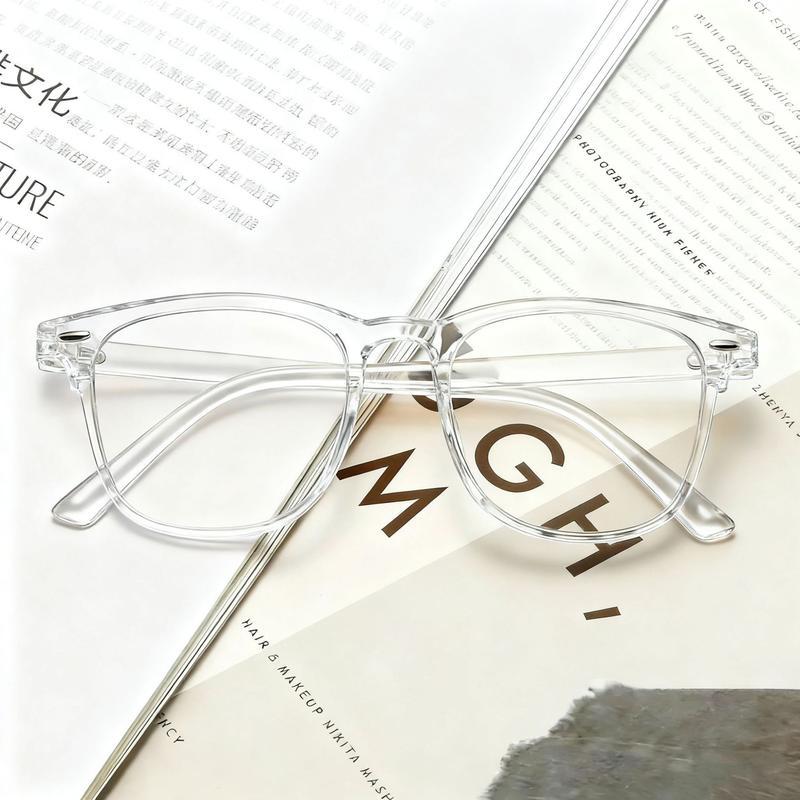 3-Pack Retro Full Frame Blue Light Blocking Glasses Lightweight Fashion Eyewear for Men and Women Ideal for Summer Travel Beach and Outdoor Use Unisex