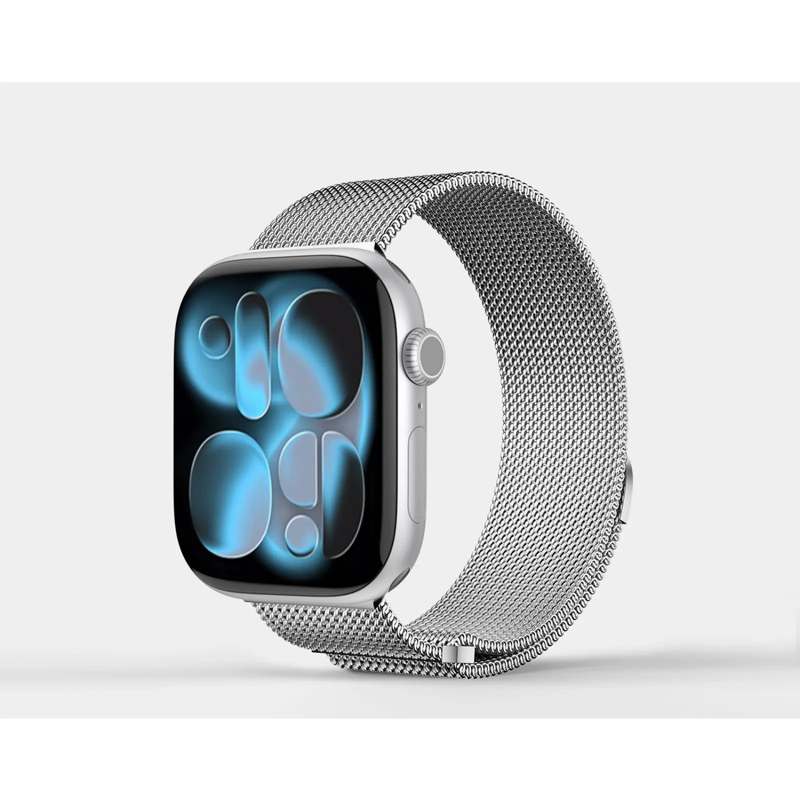 Unisex Milanese Loop Watch Band - Stainless Steel Mesh Texture Strap with Magnetic Clasp, Sleek Replacement Bracelet for Business Party (Sports & Outdoor Compatible Accessory)