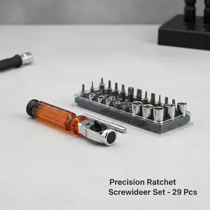 29-Piece set Precision batch sleeve Screwdriver set ABS handle Hexagonal handle Screwdriver set