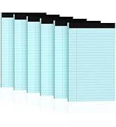 3pcs Legal Pads 8.5 x 11, Notepads 8.5 x 11 College Ruled Notebook, Writing Pads of Paper,Yellow Note Pads, Memo Pad Papers Perforate Legal Notepads Narrow Ruled Line,30 Sheets/Pack