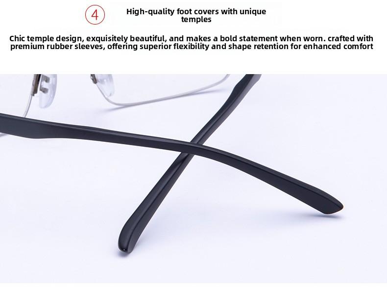 Directly from the manufacturer, TR90 anti-blue light, anti-radiation, high-definition mobile phone and computer protective glasses, non-prescription flat lenses