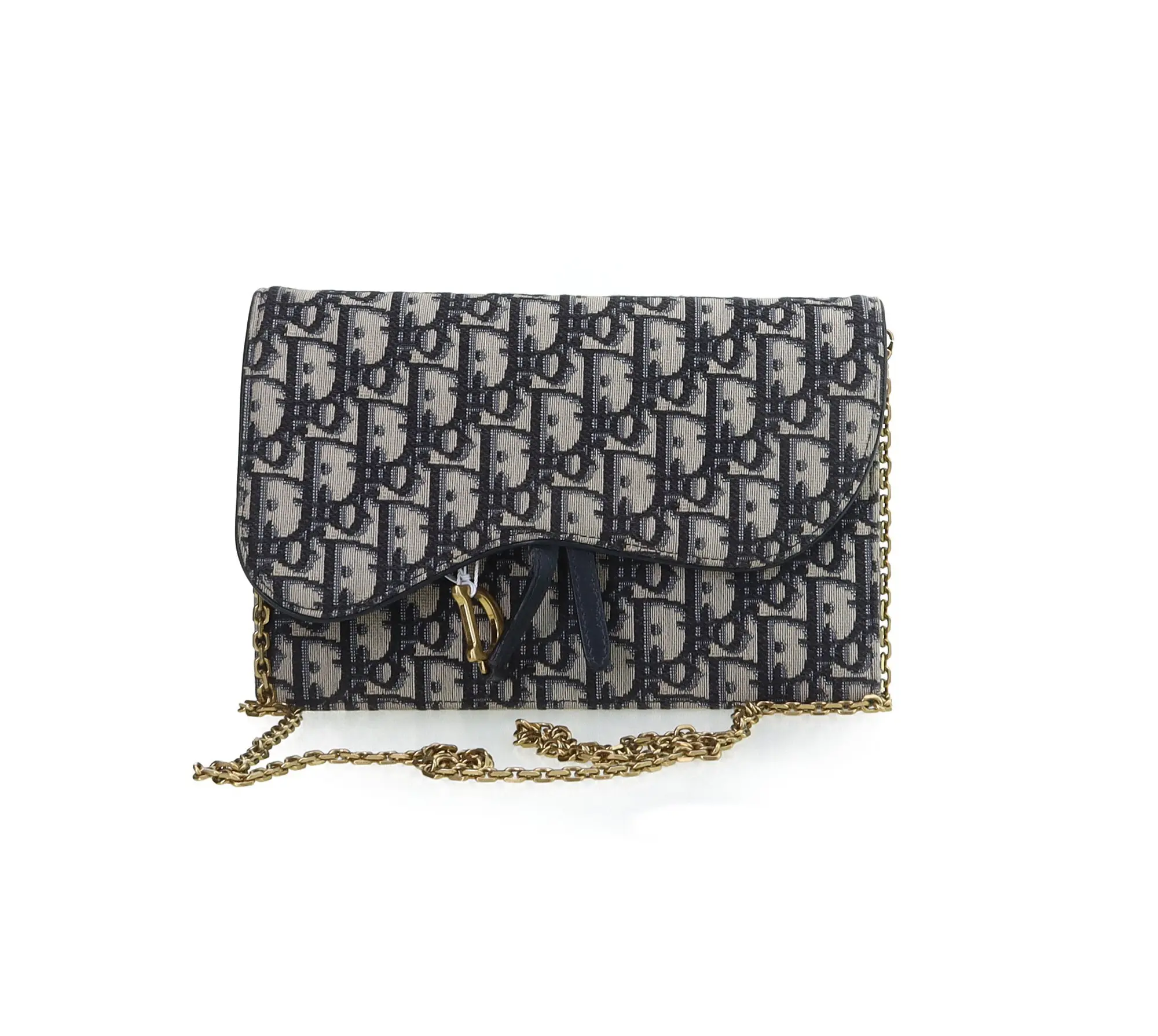 Pre-owned Dior Vintage Woc Chain Bag Large Shoulder Bag 22*3.5*14.5cm th3607707
