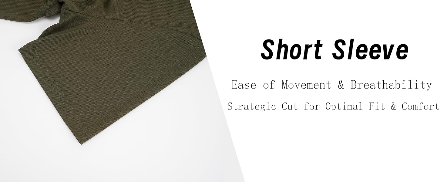 Polo Shirts for Men Casual Athletic Polos 3 Buttons Performance Business Golf Collared Shirts