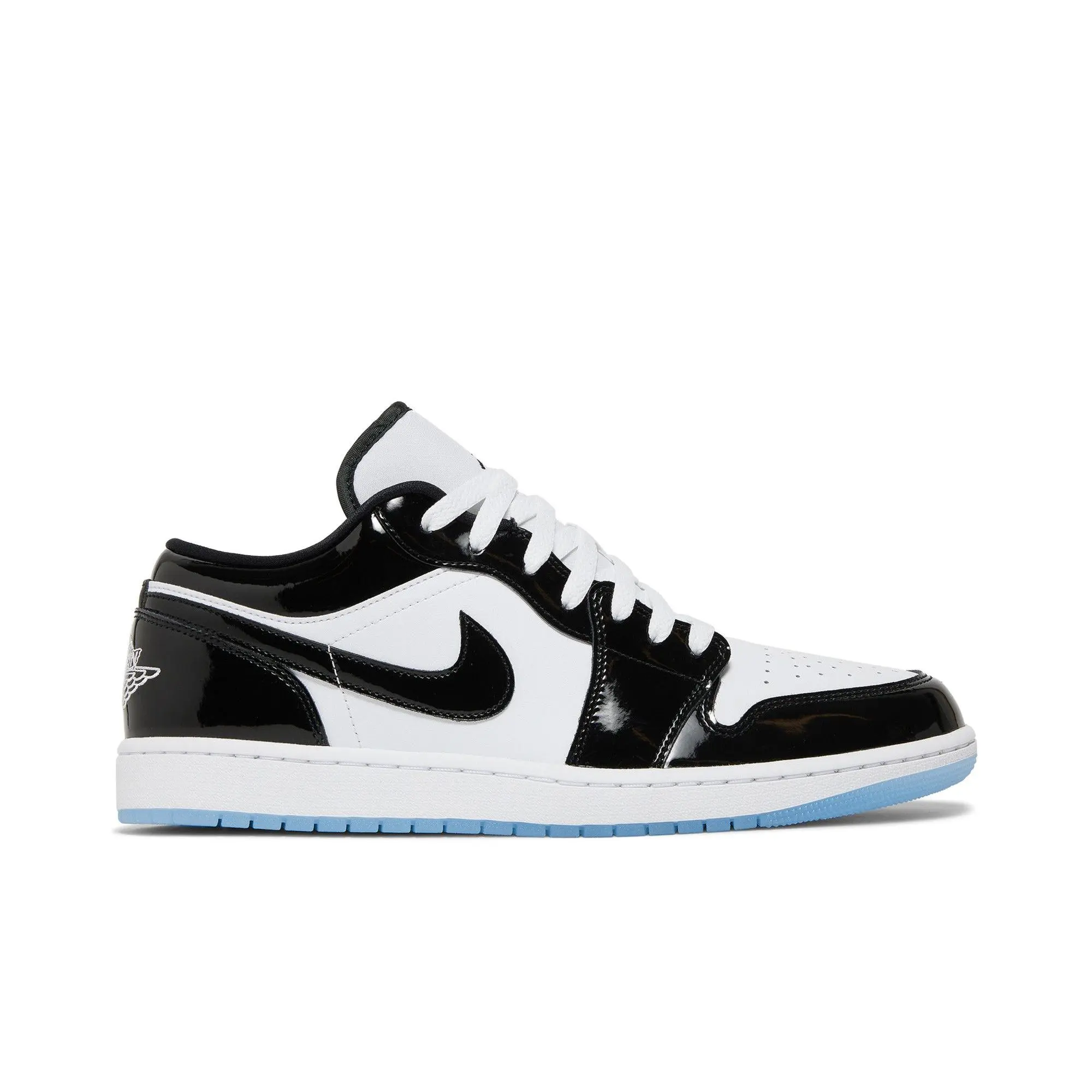 Air Jordan 1 Low SE 'Concord' (Unisex) White/Black retro basketball shoes DV1309 100