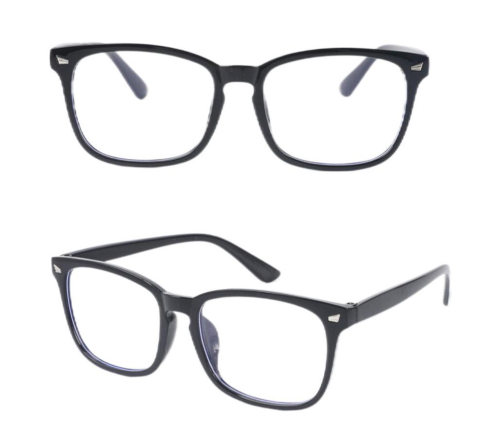 Blue Light Blocking Glasses Square Eyeglasses Frame Anti Blue Ray Computer Game Glasses