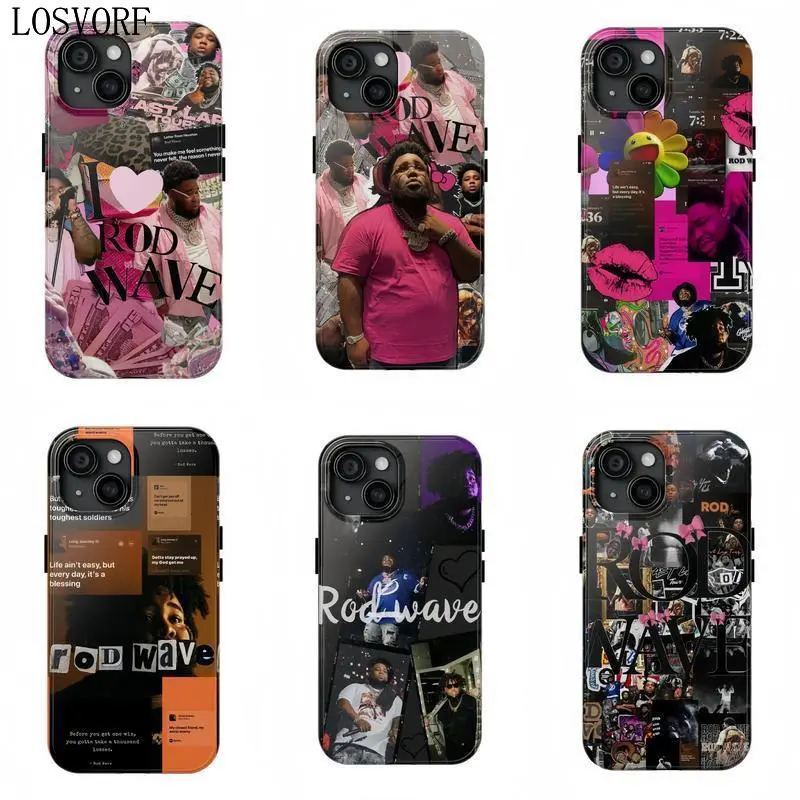 LOSVORF Rod wave tour 2025 Phone Case | Last Lap Rod Wave 2025 Case | Gifts For Fans Men Women | Compatible For iPhone 17 Pro Max 16 15 14 13 12 11 for Samsung S21 S22 S23 S24 S25 Phone Case |   Tough phone case | Halloween gift