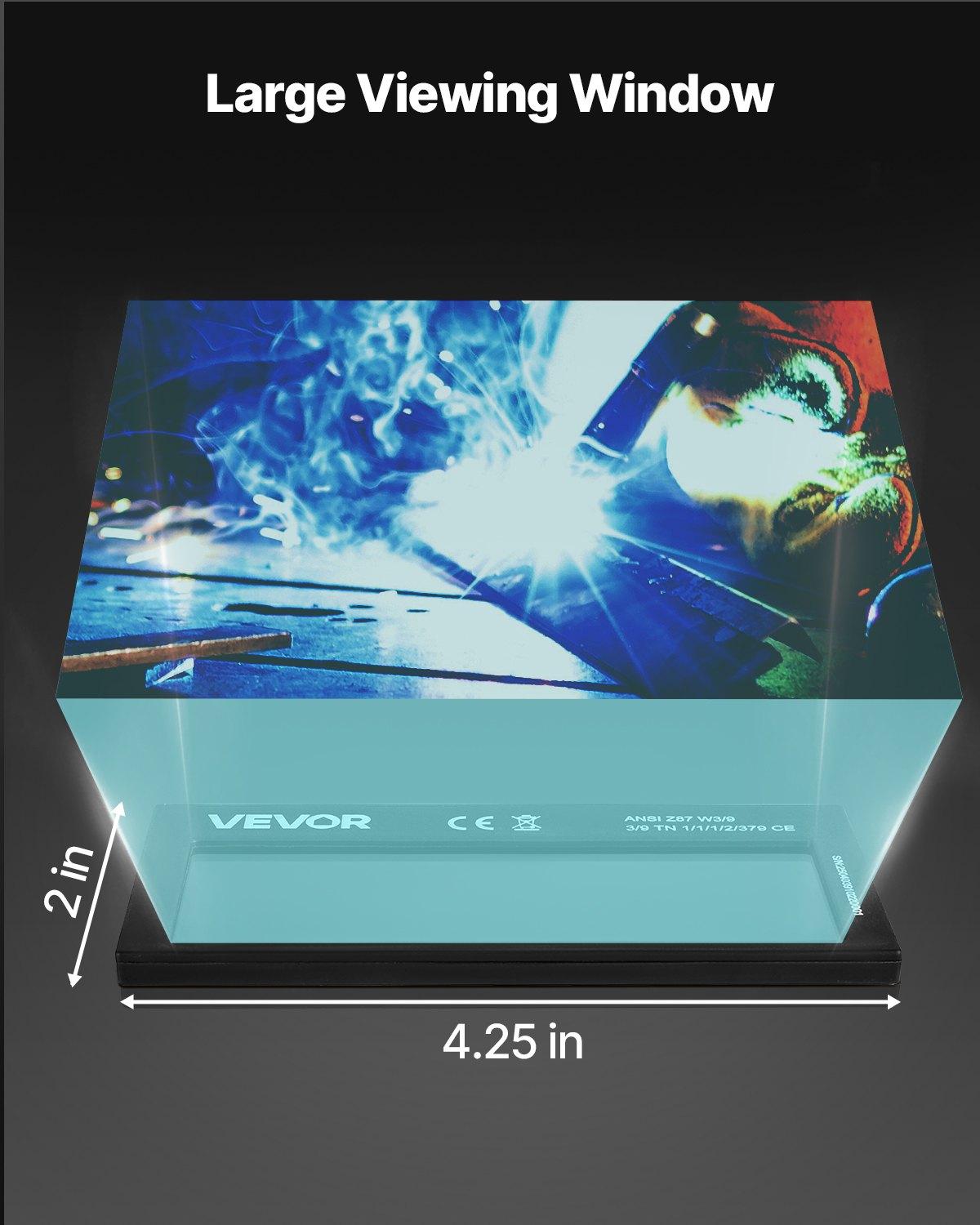 VEVOR Auto Darkening Welding Lens 4.25