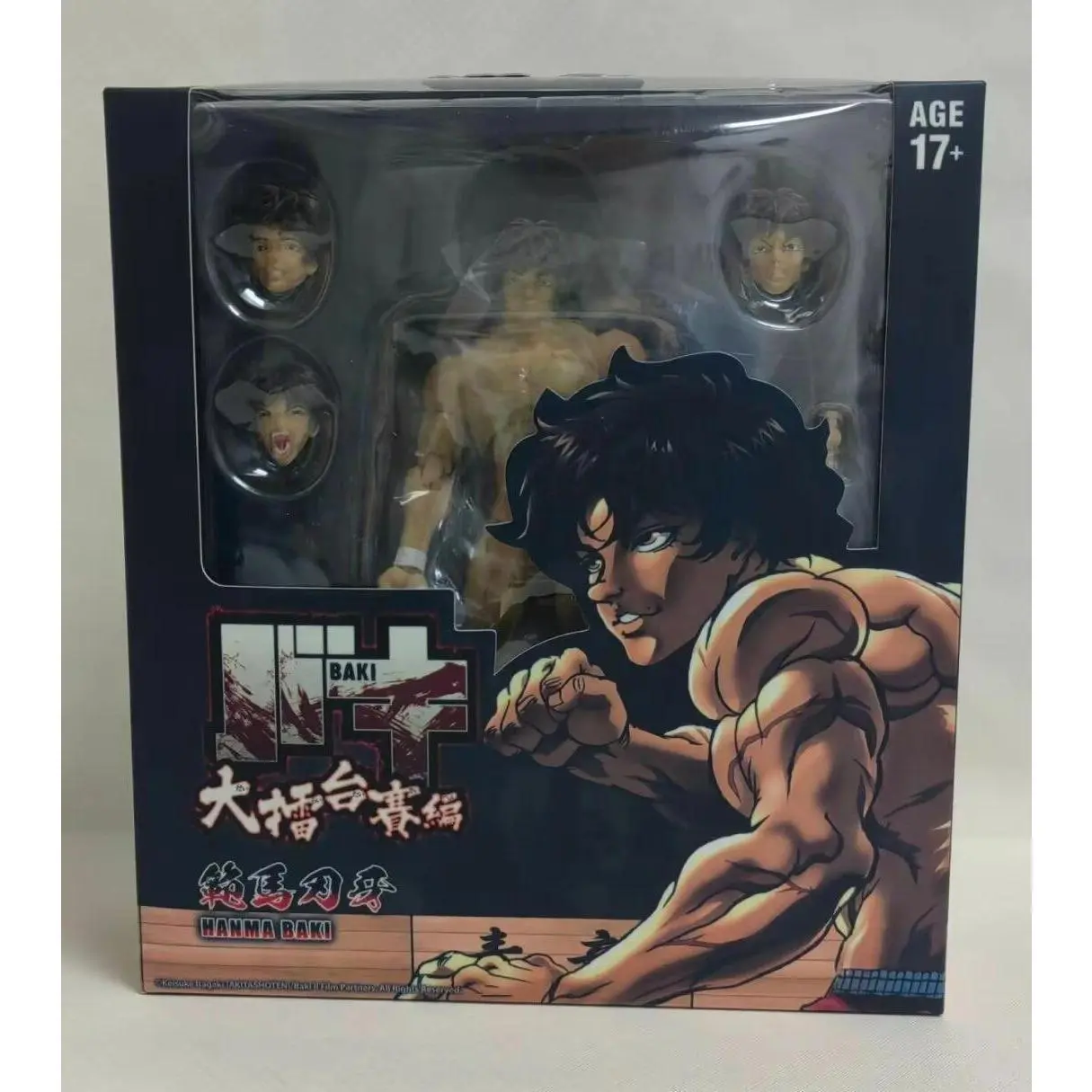 High-quality Version Storm Toys ST 1/12 Baki Series Yujiro Hanma with Movable Joints and Real Clothes