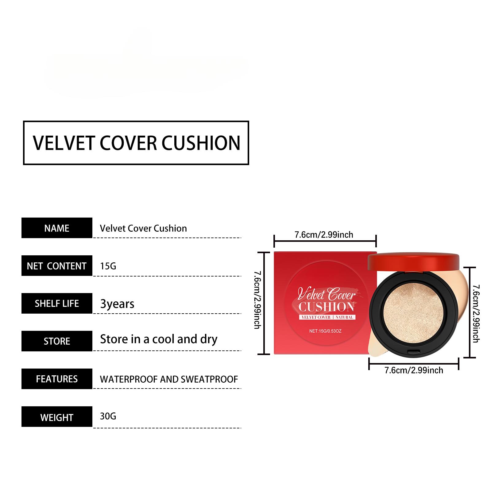 Moisturizing Concealer Cushion Natural Color Concealer Cushion Fine Texture Creates A Hydrated And Light Makeup Look