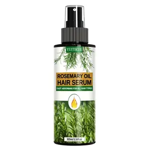 Yuitikue Rosemary Hair Essence Oil, Fast Absorption, No Rinse Instant Care, Deep Hydration, Repairs Dry Frizzy Hair, Lightweight, 100ML
