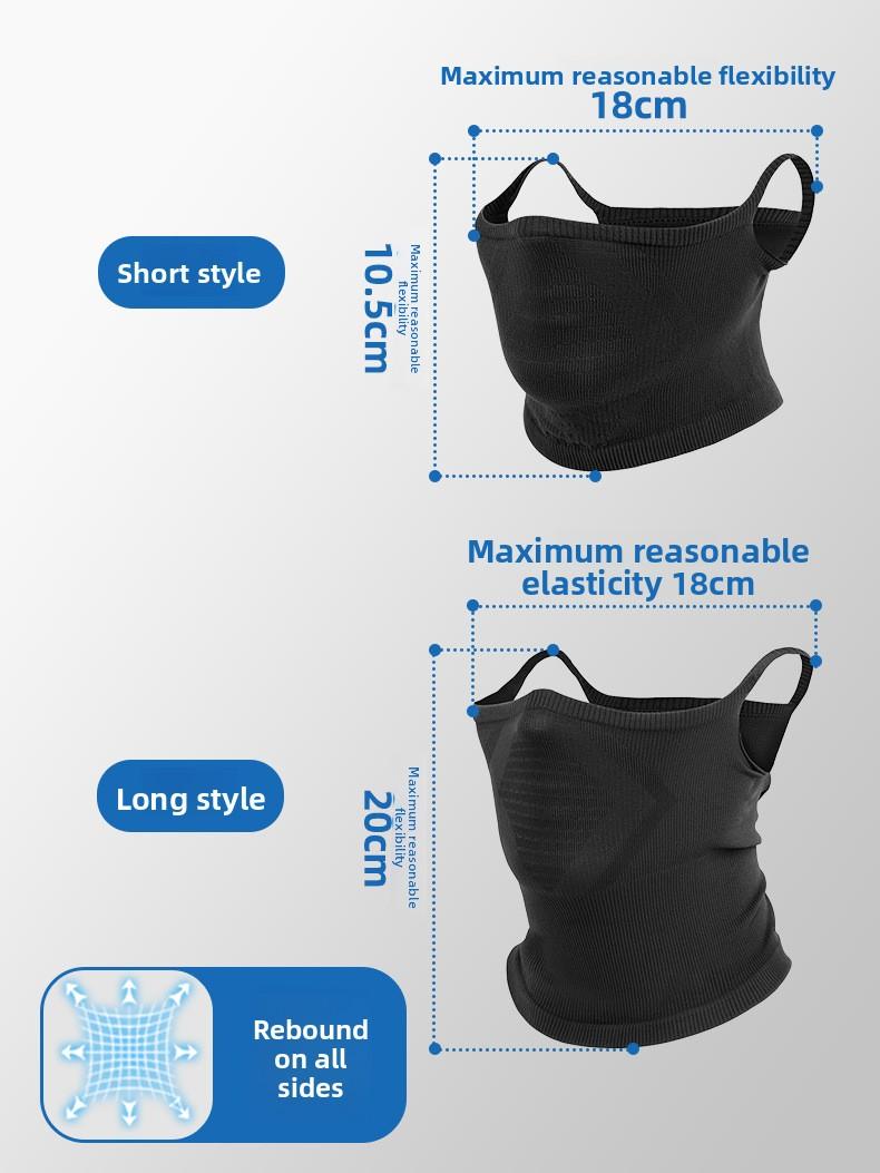 Spring and summer outdoor cycling mask, windproof cycling face mask, head cover for men and women, motorcycle head cover, breathable face shield